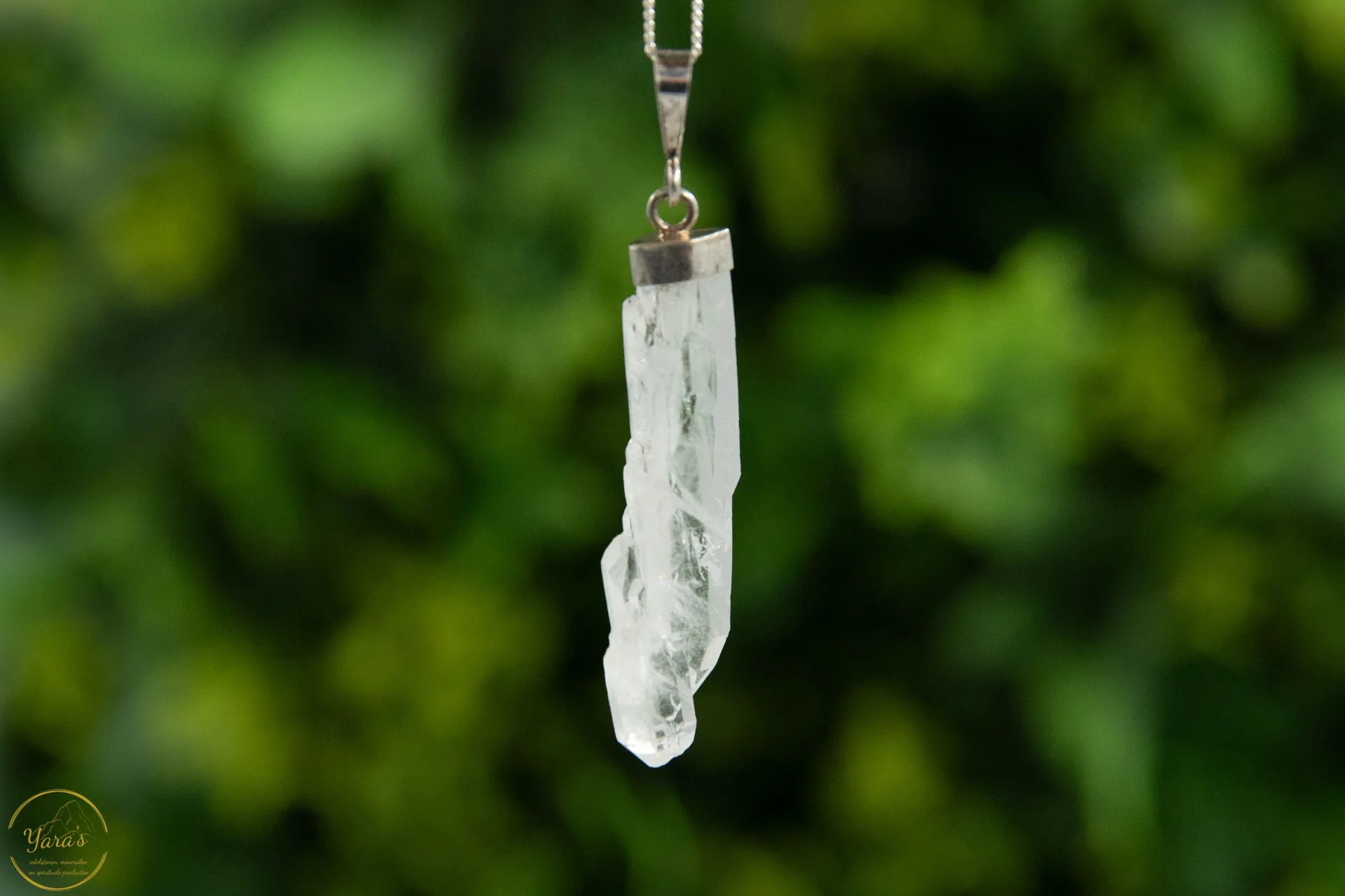 Fadenkwarts hanger zilver - 4.62 gram - Afbeelding 2