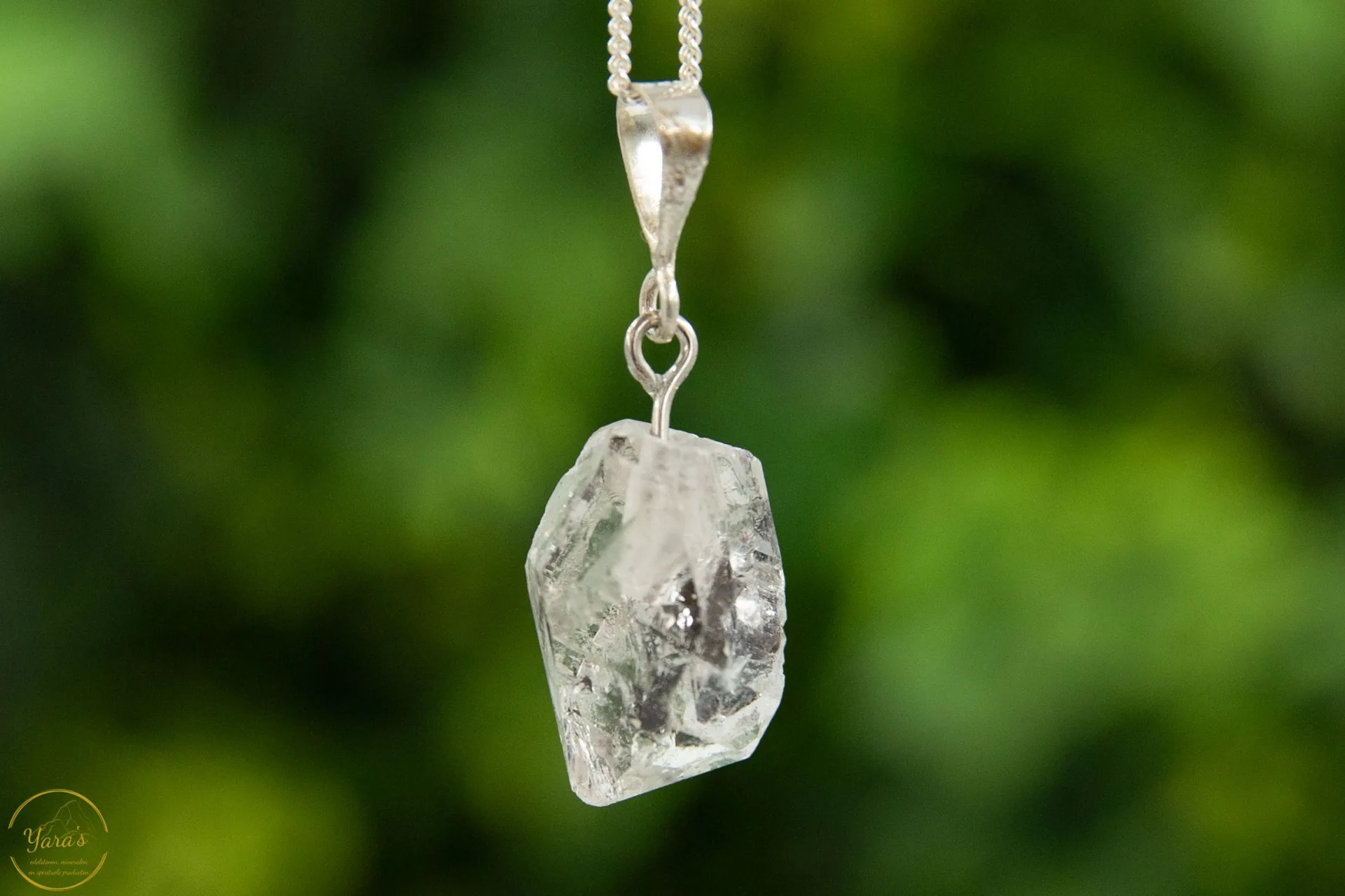 Herkimer hanger zilver 925 - 3.31 gram - Afbeelding 2