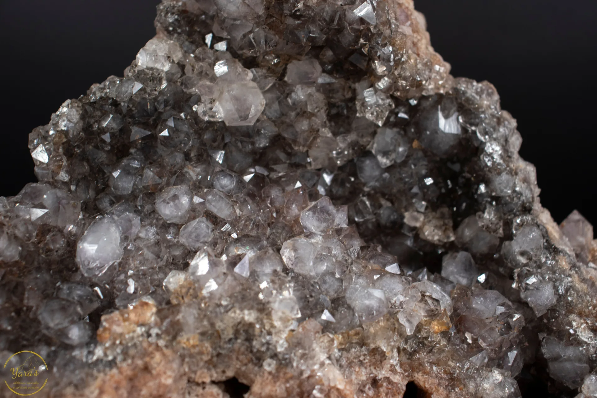Amethist, toermalijn, rookkwarts museumstuk - 12.01kg - Afbeelding 4