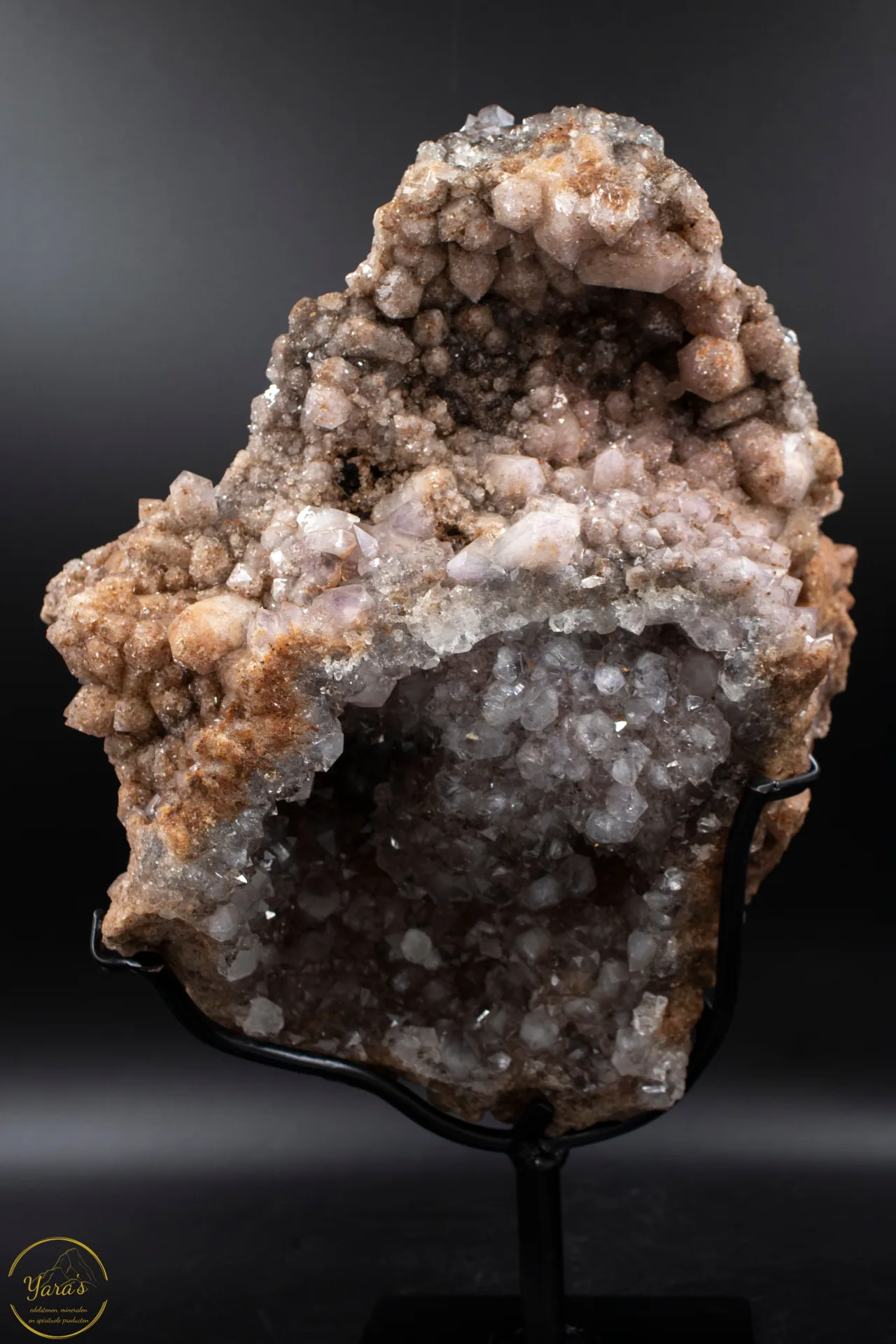 Amethist, toermalijn, rookkwarts museumstuk - 12.01kg - Afbeelding 9
