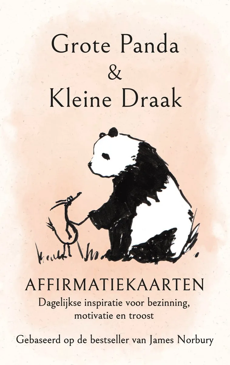 Grote Panda & Kleine Draak Affirmatiekaarten - James Norbury
