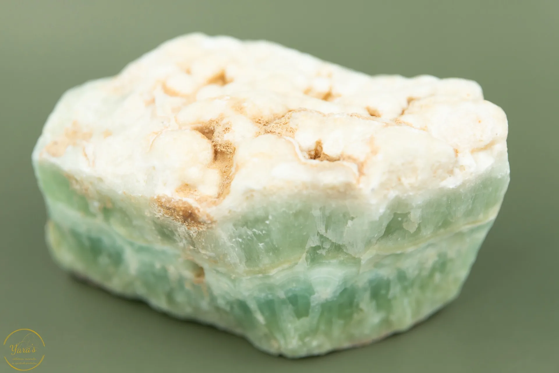 Caribbean Green Calciet ruw - 1.8 kg - Afbeelding 2